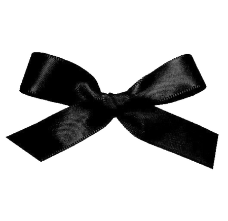 black bow